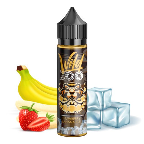 Wild Zoo Flavor Shots – Strawberry Banana Ice 20ml/60ml-0cf658